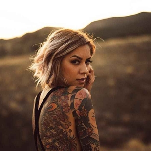 Tattoo model Rae Papa | USA | iNKPPL